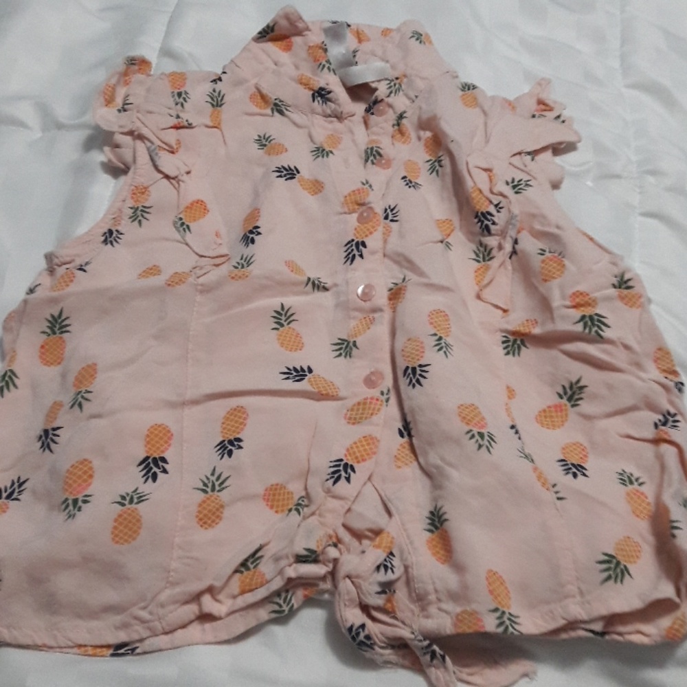 Girl's Button Down Shirt